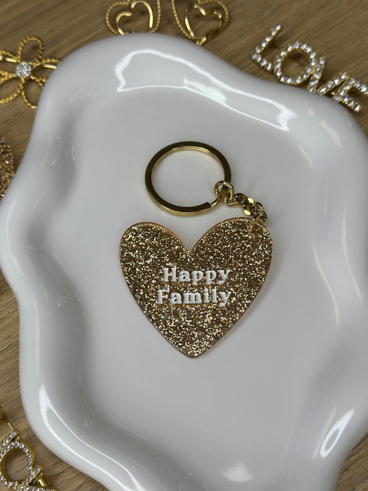 Keychain - HAPPY FAMILY